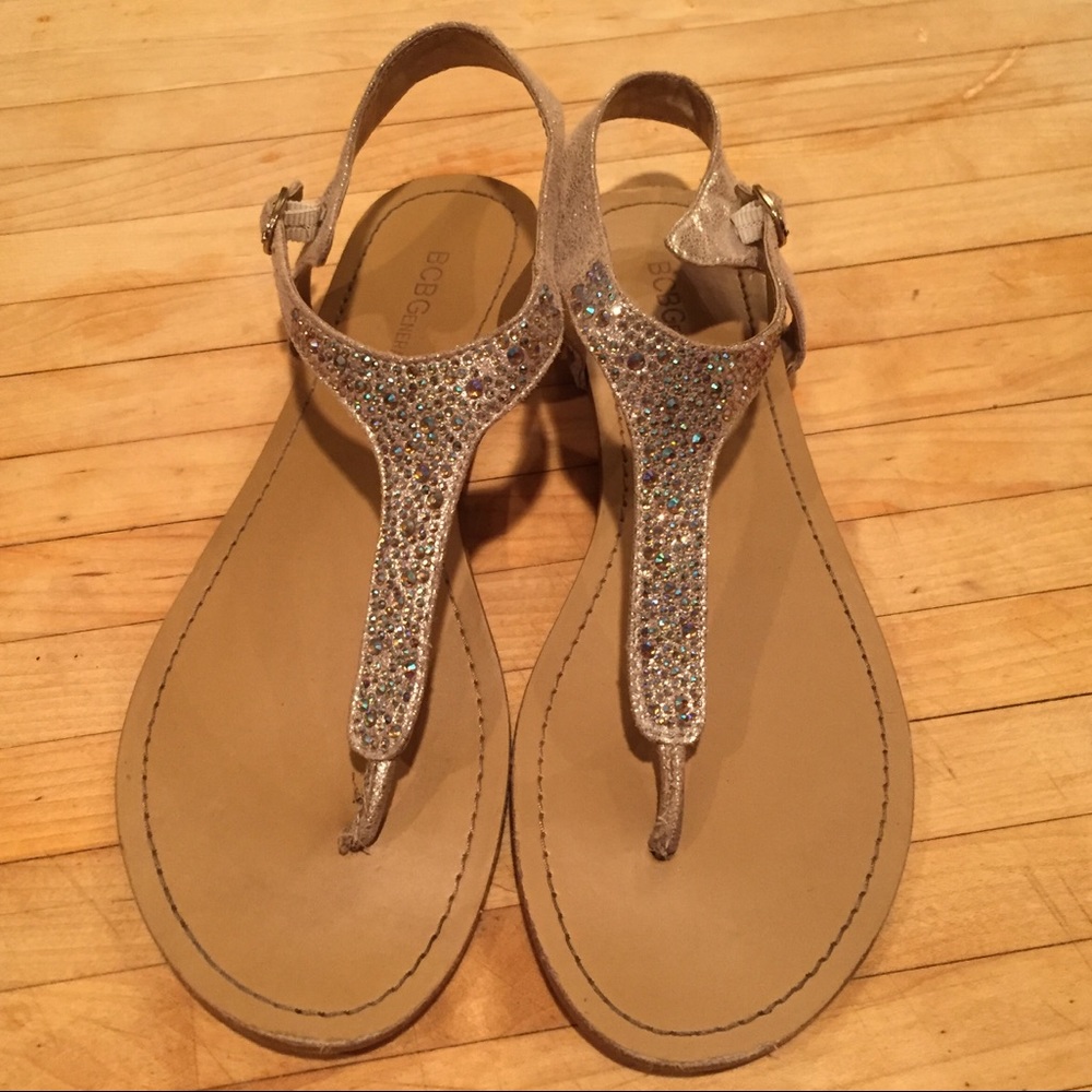 Super Sprkly sandals by BCBGeneration size 7.5